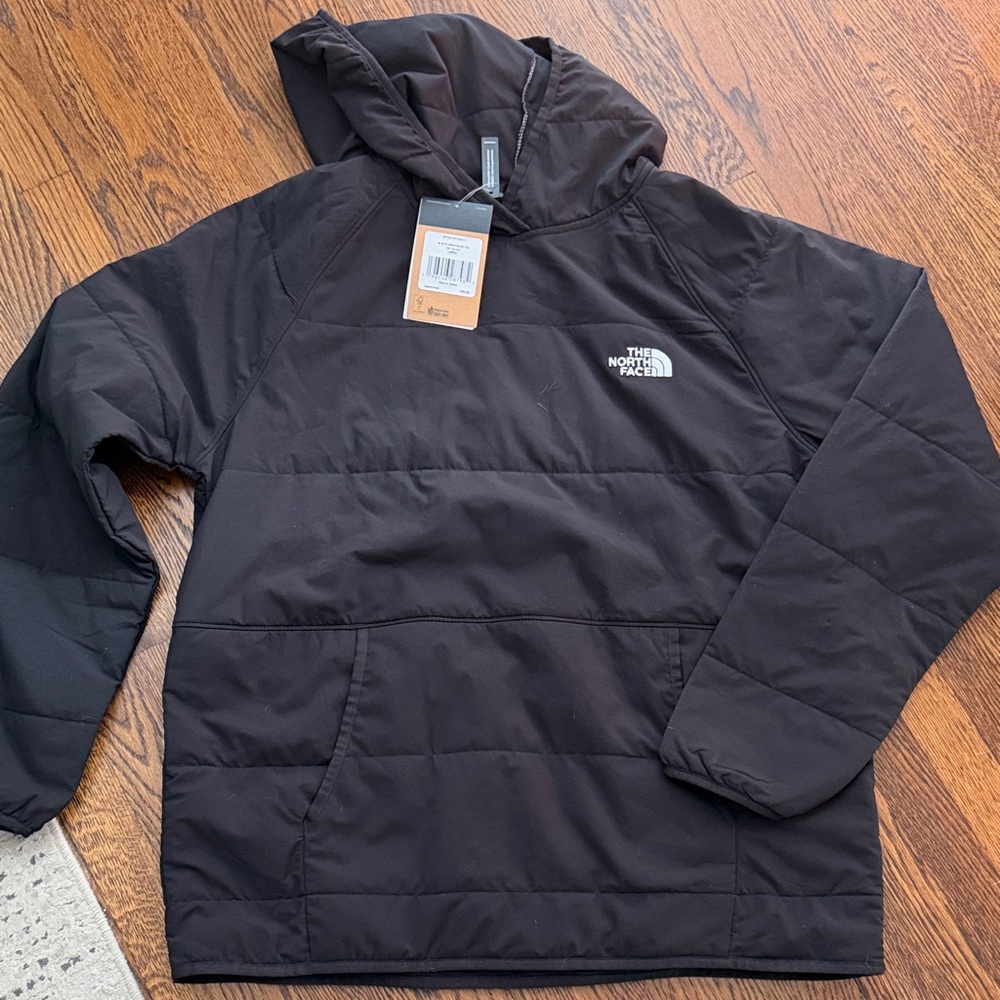 The North Face Black Quilted Hoodie